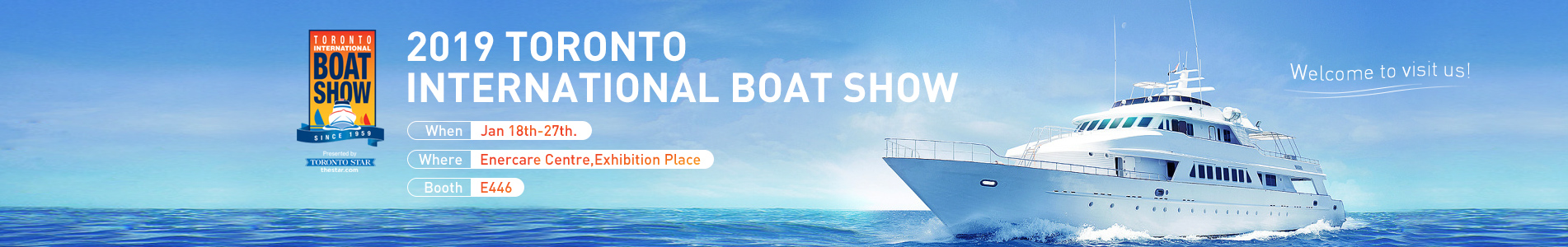 SEAFLO team will attend 2019 Toronto International Boat Show 